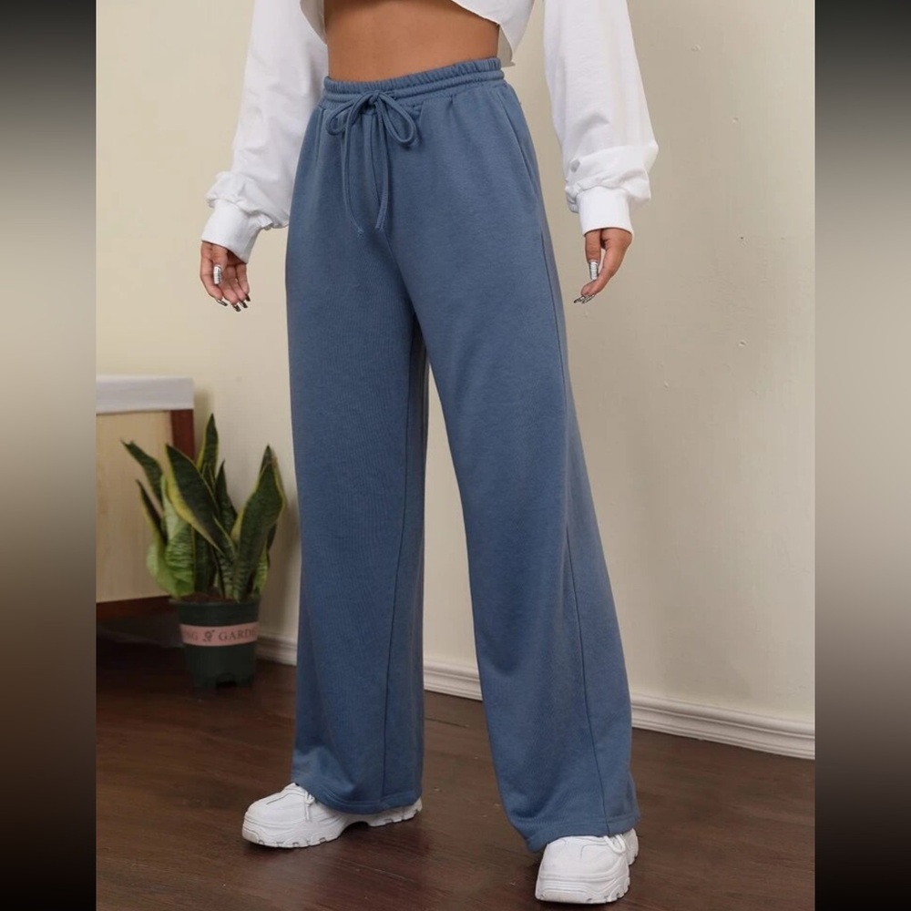 Petite Dusty Blue Joggers